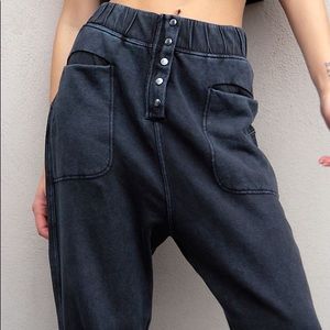 FREE PEOPLE Hop To It Harem Pants XS